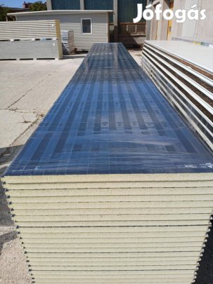 40 mm szendvicspanel, antracit