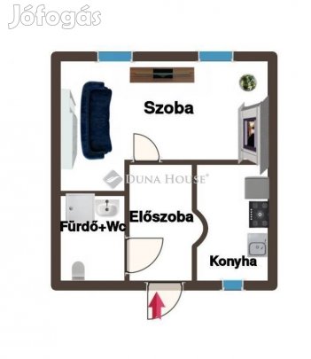 40 nm-es lakás eladó Kőszeg