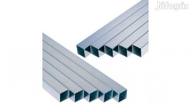 40x40x1,5 szálcsiszolt, Rozsdamentes zártszelvény, eladó, új, szám