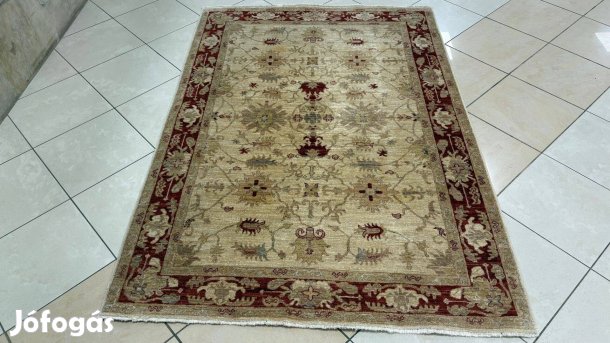 4172 Eredeti Afgan Ziegler kézi gyapjú perzsa szőnyeg 142X205CM