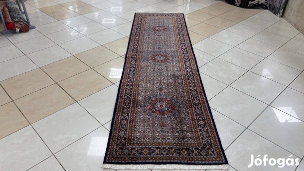 4176 Kiárusítás Iráni Moud kézi gyapjú perzsa futó szőnyeg 82X303CM