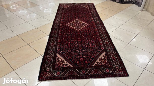 4182 Gyönyörű Iráni Hamadan kézi gyapjú perzsa futó szőnyeg 110X285CM