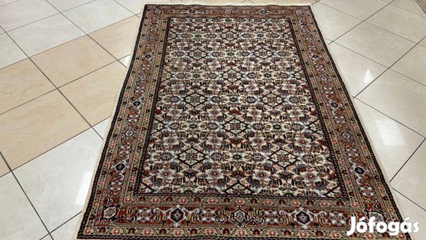 4190 Gyönyörű Hindu Bidjar Kézi Gyapjú Perzsa Szőnyeg 132X190CM