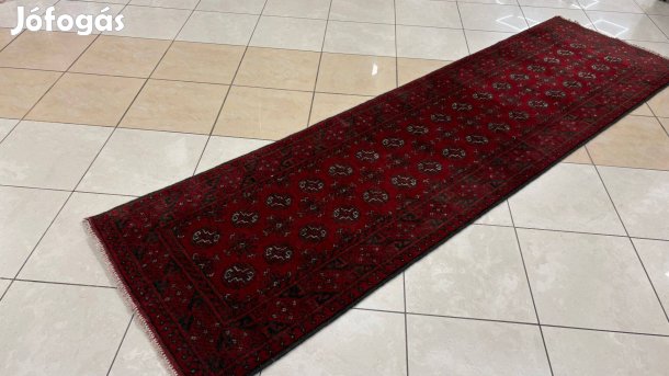 4194 Akció Pakisztáni Bokhara kézi gyapjú perzsa futó Szőnyeg 80X290CM
