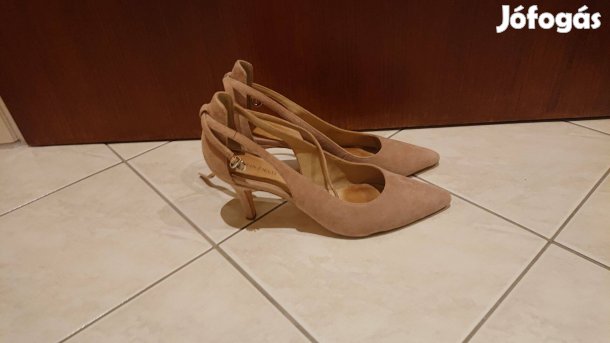 41-es Anna Field magas sarkú női alkalmi szandál, csinos, elegáns