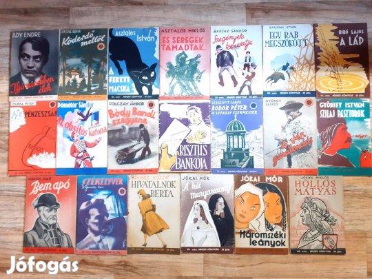 41 kötet a Nemzeti Könyvtár (1941-1944) sorozatából egy csomagban