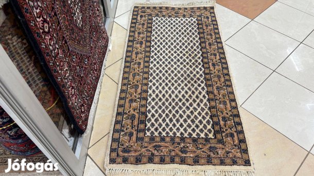 4217 Akció Hindu Mir kézi gyapjú perzsa szőnyeg 70X140CM