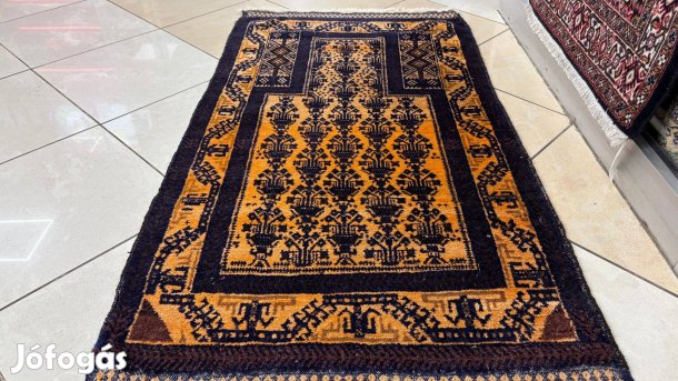 4247 Olcsó Afgán beluchi kézi gyapjú perzsa szőnyeg 75X140CM