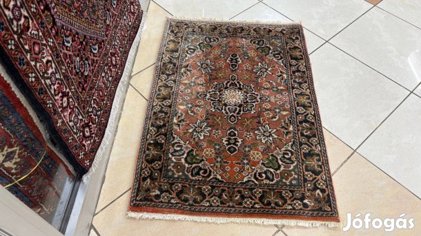 4250 Eredeti Iráni Sarogh kézi gyapjú perzsa szőnyeg 63X93CM