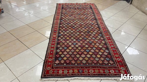 4269 Akció Iráni Kaukázusi mintás kézi gyapjú perzsa szőnyeg 120X292CM