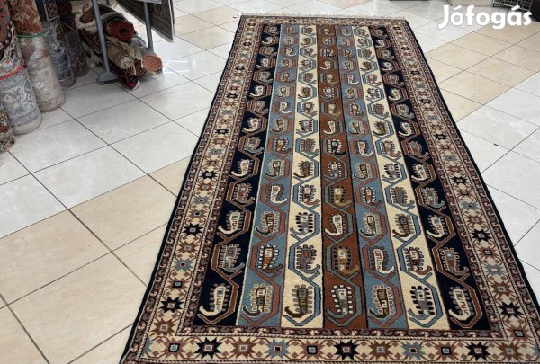 4270 Akció Iráni Kaukázusi mintás kézi gyapjú perzsa szőnyeg 150X310CM