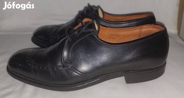 42,5 fekete füzős férfi félcipő