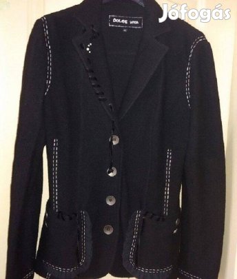 42-es kis fekete zakó új