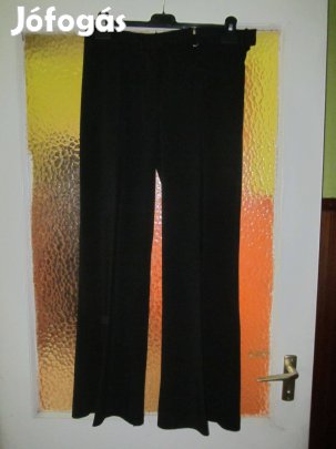 42-es öves élre vasalt fekete nadrág