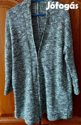 42-es szürke hosszú kardigán