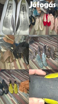 42 zsák vegyes használt ruha és cipő, kedvező áron (kb. 300 kg) 