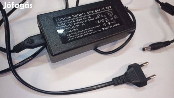 42v 2A lithium akku töltő Kugoo rollerhez