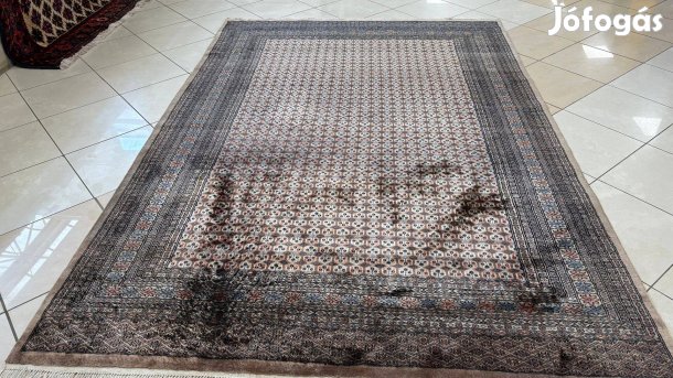 4322 Akció Pakisztáni Yamud Kézi Gyapjú Perzsa Szőnyeg 185X275CM