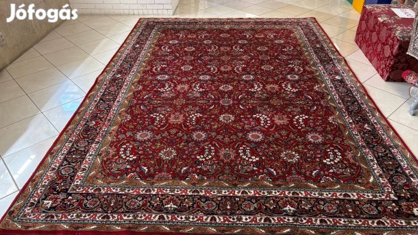 4328 Meseszép Hindu Mahal kézi gyapjú perzsa szőnyeg 254X354CM