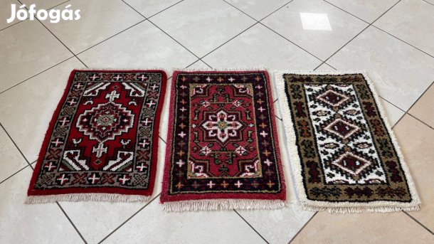 4348 Kézi Gyapjú Perzsa Szőnyeg Szett 40X60CM