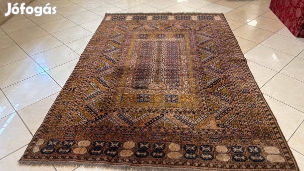 4351 Nagyon Ritka Eredeti Afgan Parda kézi perzsa szőnyeg 175X260CM