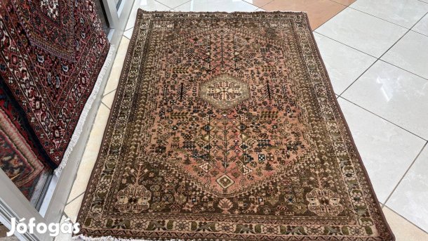 4360 Antikolt Iráni Shiráz kézi gyapjú perzsa szőnyeg 103X150CM