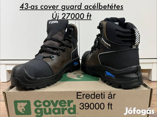 43-as Coverguard férfi acélbetétes bakancs