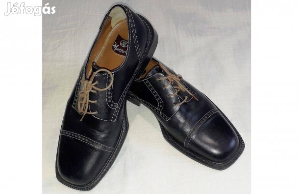 43-as fekete Férfi bőr cipők eladó