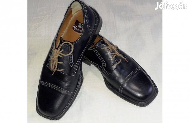 43-as fekete Férfi bőr cipők eladók