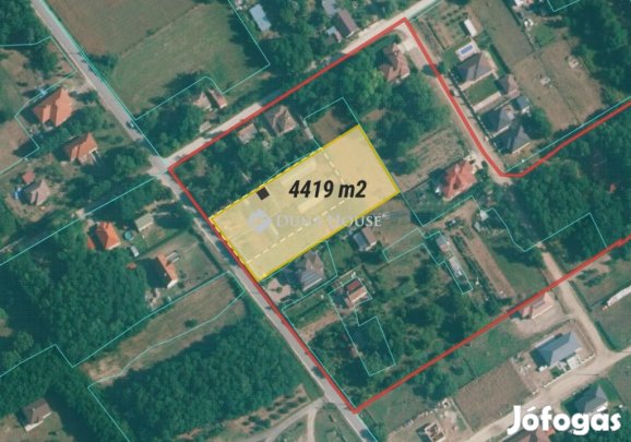 4419 nm-es telek eladó Ballószög