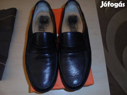44-45-ös Solidus olasz férfi alkalmi bőrcipő