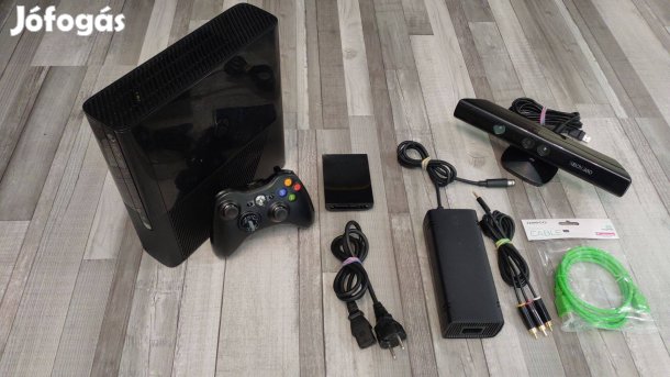 44.999ft-Húsvét? Xbox 360 E 250gb Slim Konzol +Kinect+Választható Játé