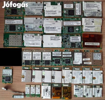 44 db laptop Wi-Fi Bluetooth LAN Modem kártya eladó !