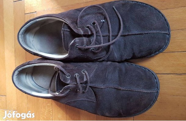 44-es bőr férfi cipő Berkemann barna 44 velúr velur