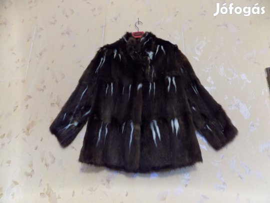 44-es méretű rókaszőr félbunda eladó