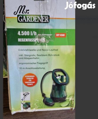 4500liter/óra teljesítménnyel, 350W-os motorral merülő búvár szivattyú