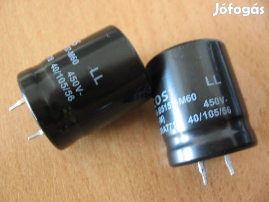 450V 150uF LL kondenzátor 12db