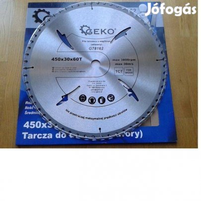 450-es 60 fogas vídiás körfűrészlap