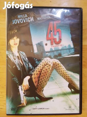 45 a bosszú íze újszerű dvd Milla Jovovich 