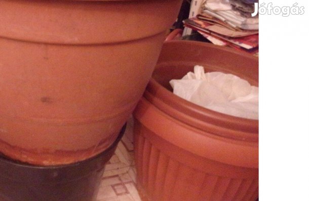 45 cm átmérőjű ültető cserép virágcserép Újpest központ közelébe