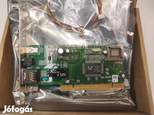 45 db új 10/100 hálózati kártya eredeti bontatlan csomagolásban