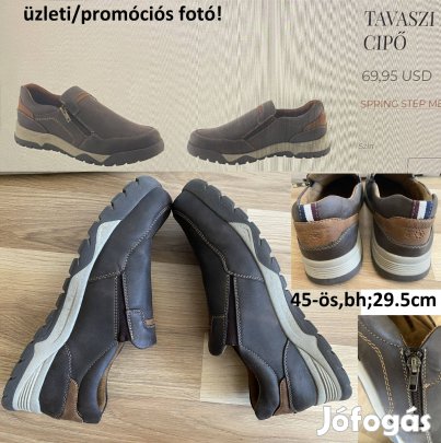 45-ös Relife by Pavers férfi mokaszin-bőrcipő