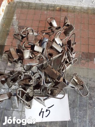 45db régi vas függöny csipesz