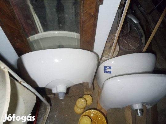 45ös mosdokagyló, több darab