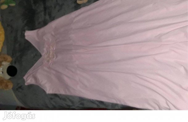 46-48-as új, csinos selyem hálóing+ köntös/ 2XL