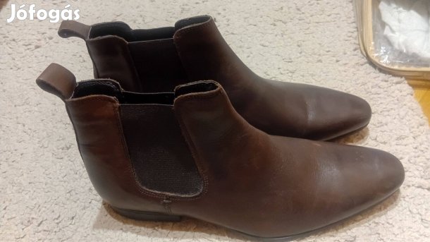 46 -os bőr bokacsizma USA