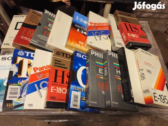 46 db vhs video kazetta