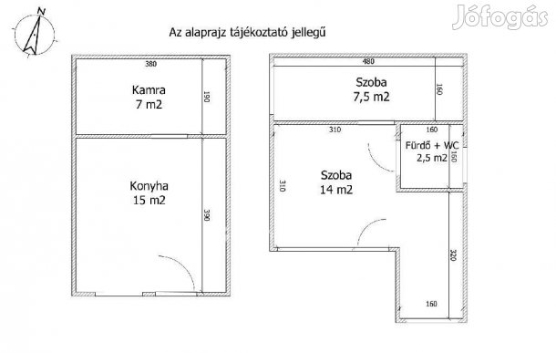 46 nm-es ház eladó Balatongyörök