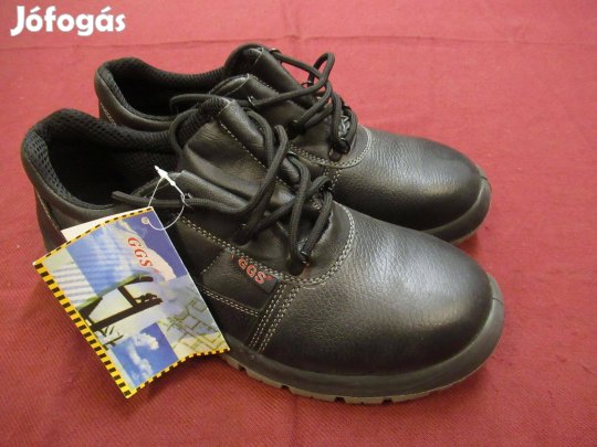46-os munkavédelmi bőr félcipő