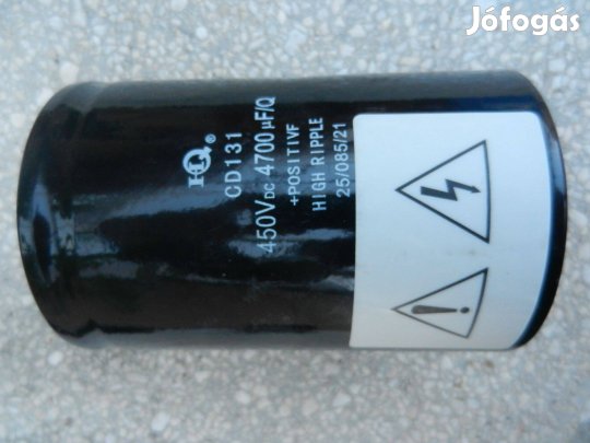 4700uf 450voltos elektrolit kondenzátor